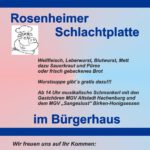 Schlachtfest in Rosenheim