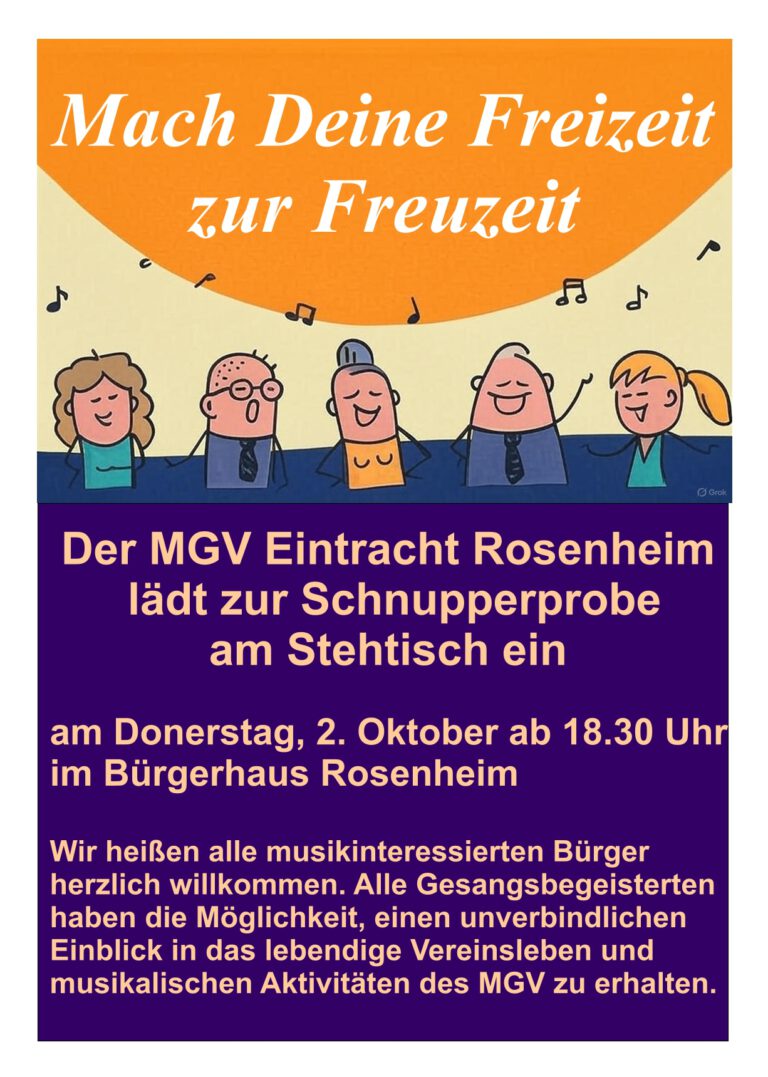 Stehtischprobe